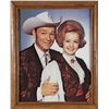 Image 1 : Framed Photo of Roy Rogers & Dale Evans