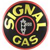 Image 1 : Signal Gas Round Porcelain Sign