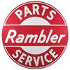 Image 1 : Rambler Parts and Service Porcelain Sign