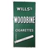 Image 1 : Will's Woodbine Cigarettes Porcelain Sign