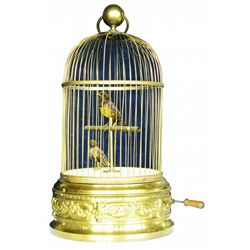 Musical Brass Bird Cage