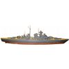 Image 1 : German Hand Made Bizmark Battleship Model
