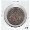 Image 2 : SEATED SILVER HALF 1859-O