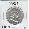 Image 1 : 1951 SILVER FRANKLIN HALF
