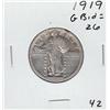Image 1 : 1919 STANDING LIBERTY QUARTER NICE DATE