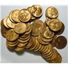 Image 1 : 1944S Roll (50) nice BU lincoln pennys  GS bid = $70