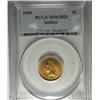 Image 1 : 1909 Indian penny PCGS65RD  !!!RARE!!!