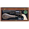 Image 1 : Historic Cased, Gustave Young-Engraved and Ivory-Gripped Colt Third Model Dragoon Revolver, Inscribe
