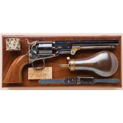 Fine and Exceptional Cased Colt Model 1851 Navy or Belt Model Revolver, with Hartford Barrel Address