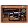 Image 1 : Exceptional and Rare Cased Colt Model 1855 Pocket Model Sidehammer Revolver, Variation with Screw in