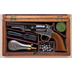 Exceptional Cased Colt Model 1865 Pocket Navy New Model Revolver... (Total: 1 Items)