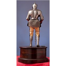 Fine Miniature Suit of Armor in the 16th Century German Style by Edward Granger, Paris.... (Total: 1