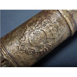 Rare Early 18th-Century Muzzle Loading Deck Cannon Of French Compagnie d'Occident c. 1717.... (Total