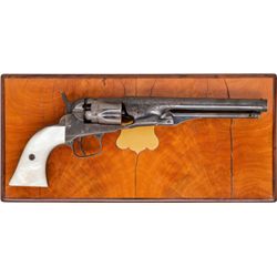 Cased Deluxe Factory Engraved Presentation Colt Model 1862 Police Pocket Percussion Revolver.... (To