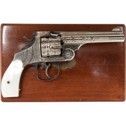 Cased English Engraved  Smith & Wesson Double Action Revolver made for the Argentine Market, Circa 1