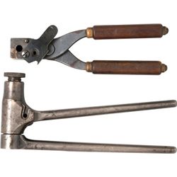 Scarce Winchester Model 1891 No. 5 .38-55 Caliber Reloading Tool Together with Single-Cavity Bullet 