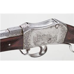 Exceptional and Historic Deluxe Providence Tool Co. Peabody-Martini Rifle, Exquisitely Engraved by C