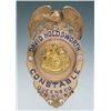 Image 1 : Fine Gold and Enameled Eagle & Shield Presentation Badge of David Holdsworth, Constable, Queens Coun