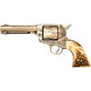 Image 1 : Custom-Engraved Colt Single Action Revolver.... (Total: 1 Items)