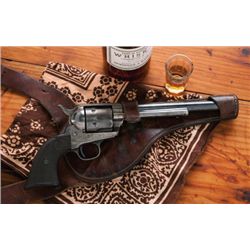 Colt Frontier Six-Shooter Single Action Revolver Together with Rare Al Furstnow Shoulder Holster....