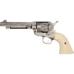 Fine Cuno Helfricht Shop Engraved Colt Single Action Revolver, Circa 1917. ... (Total: 1 Items)