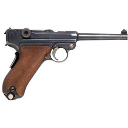 *Swiss DWM Police Model P-08 Luger Semi-Automatic Pistol.... (Total: 1 Items)
