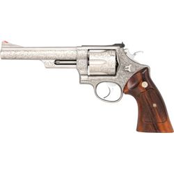 ***Boxed Engraved Smith & Wesson Model 629-1 Double Action Revolver by Weldon Bledsoe, Haltom City, 