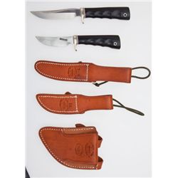 Pair of Randall Hunting Knives with Scabbards.... (Total: 1 Items)