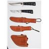 Image 1 : Pair of Randall Hunting Knives with Scabbards.... (Total: 1 Items)