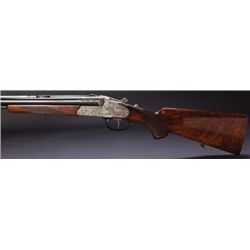 **Cased 12 Gauge x 7.65R Krieghoff Neptune Drilling with Telescopic Sight and .22  Magnum Adapter...