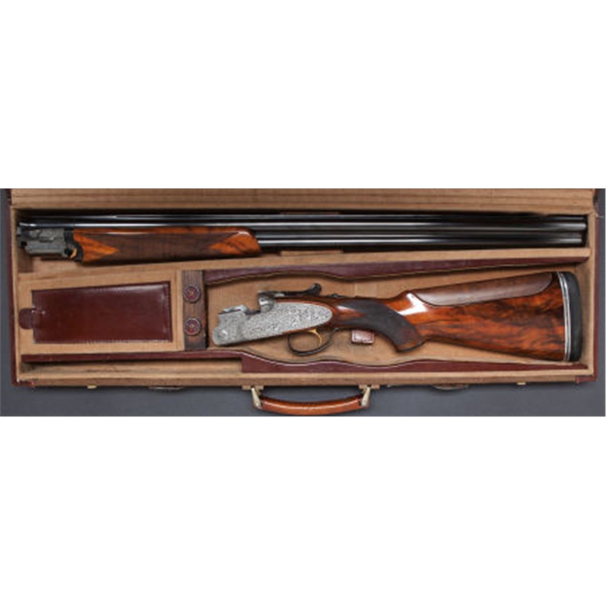 **Cased 12 Gauge Beretta SO-5 Sidelock Over and Under Shotgun ...