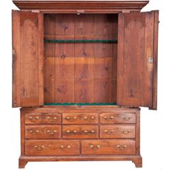 Walnut Gun Cabinet.... (Total: 1 Items)