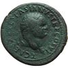 Impero Romano.    Tito Cesare (69-79). Asse, emesso da Vespasiano. D/ T CAESAR VESPASIANVS TR P COS 
