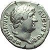 Impero Romano.    Adriano (117-138). Denario. D/ HADRIANVS AVGVSTVS. Busto laureato a destra con dra