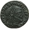 Image 1 : Impero Romano.    Costanzo I Cloro (293-306). Quarto di follis, Siscia. D/ Testa laureata a destra. 