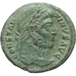Impero Romano.    Costantino I (307-337). Follis, Siscia. D/ Testa laureata a destra. R/ PROVIDENTIA