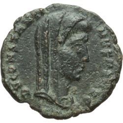 Impero Romano.    Costantino I (307-337). AE 14 mm. Heraclea. D/ Testa velata a destra. R/ VN - MR. 