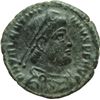 Impero Romano.    Valentiniano I (364-375). AE 17 mm. Siscia. D/ Busto diademato e corazzato a destr
