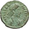 Impero Romano.    Teodosio I (379-395). AE 14 mm. Siscia. D/ Busto diademato, drappeggiato e corazza