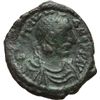 Impero Bizantino.    Giustiniano I (527-565). 16 nummi, Thessalonica. D/ Busto diademato, drappeggia