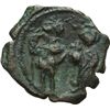 Impero Bizantino.    Eraclio (610-641). Mezzo follis, Costantinopoli. D/ Eraclio ed Eraclio Costanti