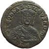 Impero Bizantino.    Leone VI (886-912). Follis, Costantinopoli. D/ Busto di fronte che indossa coro