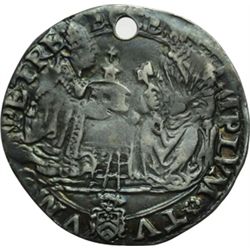 Monete e Medaglie di Zecche Italiane.   Ancona. Leone X (1513-1521). Giulio.   M.72. AG. g. 3.34   R