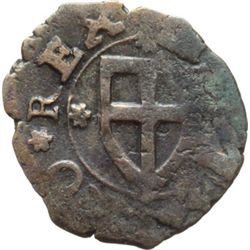 Monete e Medaglie di Zecche Italiane.   Genova. Dogi Biennali (1528-1797). 8 denari 1629.   MIR 248/