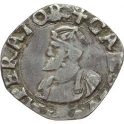 Monete e Medaglie di Zecche Italiane.   Messina. Carlo V (1516-1556). Tarv¨ 1540.   MIR 300/3. Sp. 3