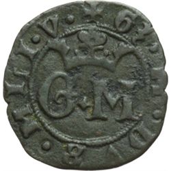 Monete e Medaglie di Zecche Italiane.   Milano. Galeazzo Maria Sforza (1468-1476). Trillina.   B. 15