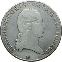 Monete e Medaglie di Zecche Italiane.   Milano. Francesco II d'Asburgo-Lorena (1792-1800). Scudo del