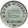 Image 2 : Monete e Medaglie di Zecche Italiane.   Milano. Napoleone I (1805-1814). 5 Soldi 1812.   Pag. 63. AG