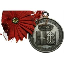 Monete e Medaglie di Zecche Italiane.   Moncalieri.  Medaglia premio 1909, conferita a A. D'Agostino