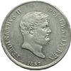 Image 1 : Monete e Medaglie di Zecche Italiane.   Napoli. Ferdinando II (1830-1859). Piastra 1857.   MIR 503/6